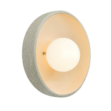 Justice Design Group CER-3050-CKC - Flush Coupe ADA Wall Sconce