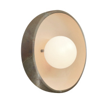 Justice Design Group CER-3050-SLTR - Flush Coupe ADA Wall Sconce