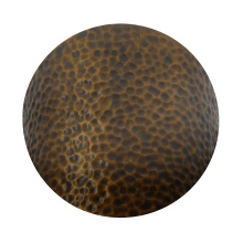 Justice Design Group CER-5107-HMBR - Large 16" Round Backlit ADA Color Temperature Selectable LED Wall Sconce