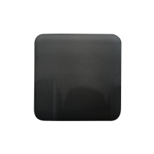 Justice Design Group CER-5112-GRY - Small 10" Square Backlit ADA Color Temperature Selectable LED Wall Sconce