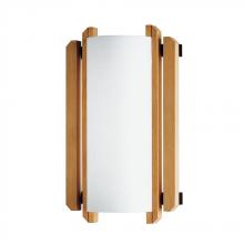 Justice Design Group DOM-8309 - Trommel Wall Sconce - Beech