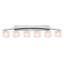 Justice Design Group FSN-8596-30-FRCR-CROM - Archway 6-Light Bath Bar