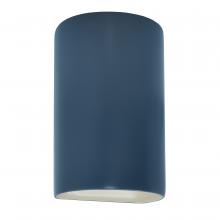 Justice Design Group CER-5265W-MDMT - Large ADA Outdoor LED Cylinder - Open Top & Bottom