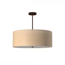 Justice Design Group FAB-9592-CREM-DBRZ-LED6-4200 - Classic 24Ã¢â‚¬Â LED Drum Pendant
