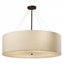 Justice Design Group FAB-9594-CREM-DBRZ-LED8-5600 - Classic 36Ã¢â‚¬Â LED Drum Pendant