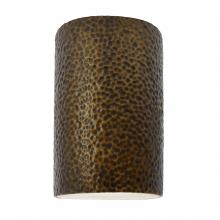 Justice Design Group CER-5945W-HMBR - Small ADA Cylinder - Open Top & Bottom