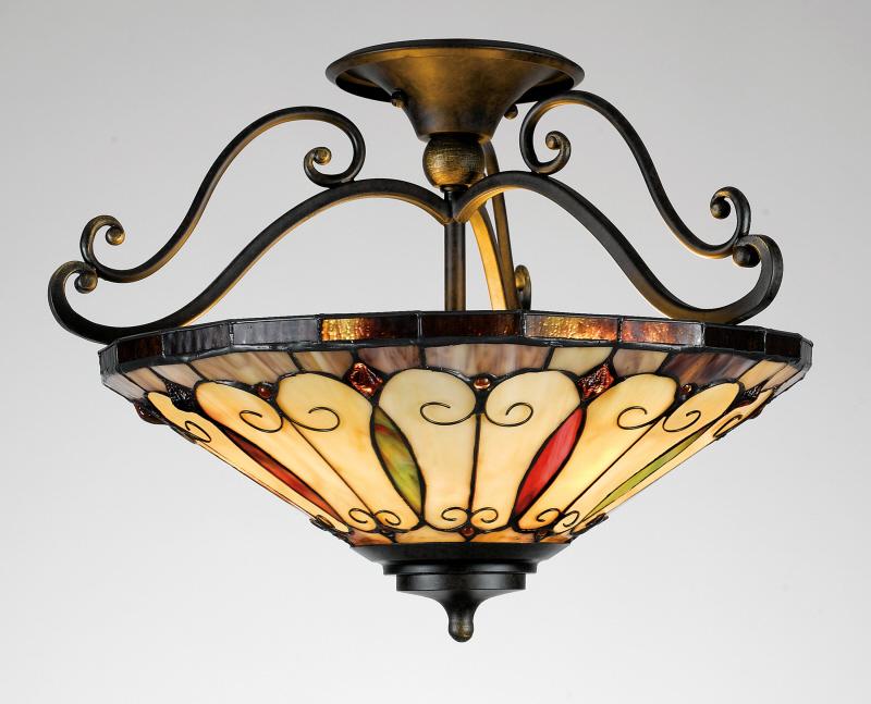 Tiffany Semi-Flush Mount