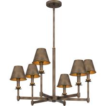 Quoizel CRO5026SU - Cross 6-Light Statuary Bronze Chandelier