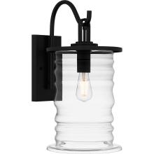Quoizel NAD8410MBK - Noland 1-Light Matte Black Outdoor Wall Lantern