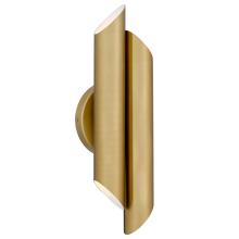 Quoizel PCMAN8705BRG - Manelis Integrated LED Brushed Gold Wall Sconce