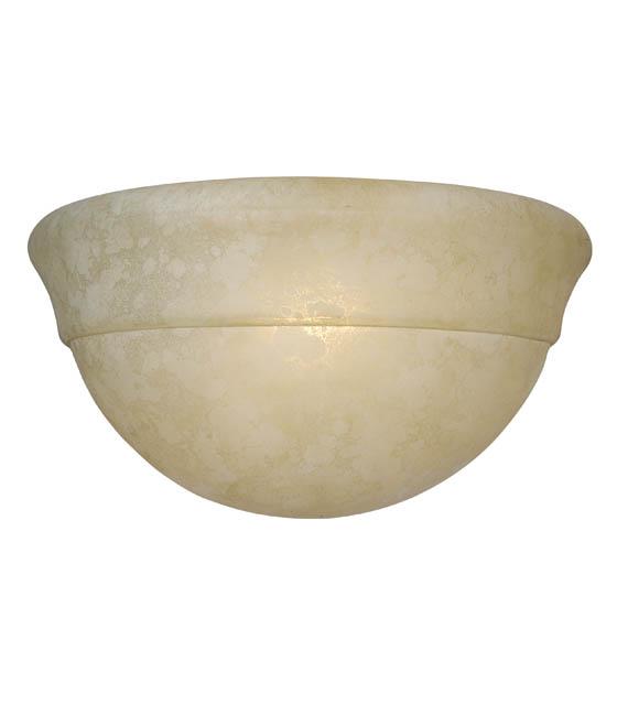 One Light Etruscan Glass Wall Light