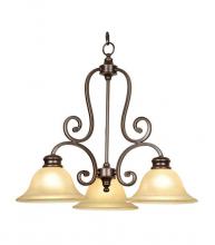 Mariana 200390 - Three Light Oil Rubbed Bronze Down Chandelier