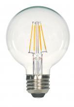 Satco Products Inc. S12110 - 7 Watt G25 LED Filament; Clear; Medium base; 3000K; 800 Lumens; 120 Volt