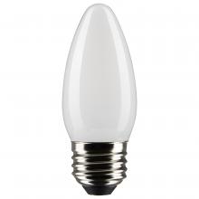 Satco Products Inc. S21288 - 4 Watt B11 LED Filament; Frost; Medium base; 90 CRI; 3000K; 120 Volt