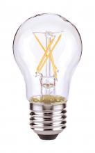 Satco Products Inc. S28615 - 5 Watt A15 LED Filament; Clear; Medium base; 2700K; 120 Volt; Carded