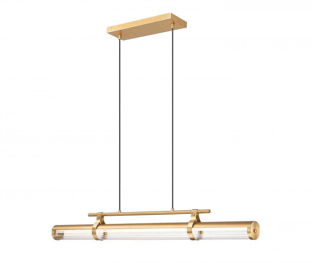 1 Light Linear Chandelier