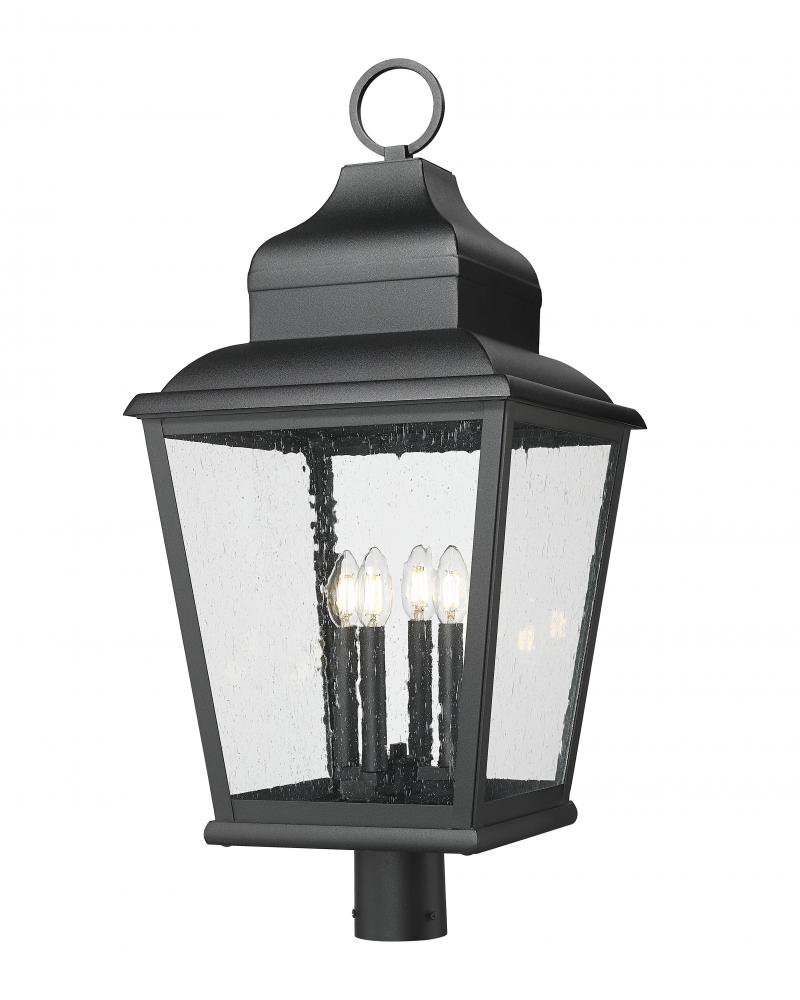 4 Light Outdoor Post Mount Fixture