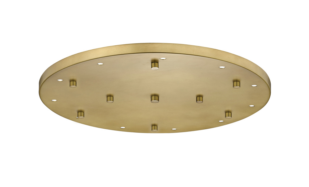 11 Light Ceiling Plate