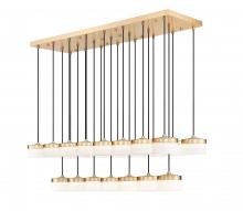 Z-Lite 827P6-23L-MGLD-LED - 23 Light Linear Chandelier
