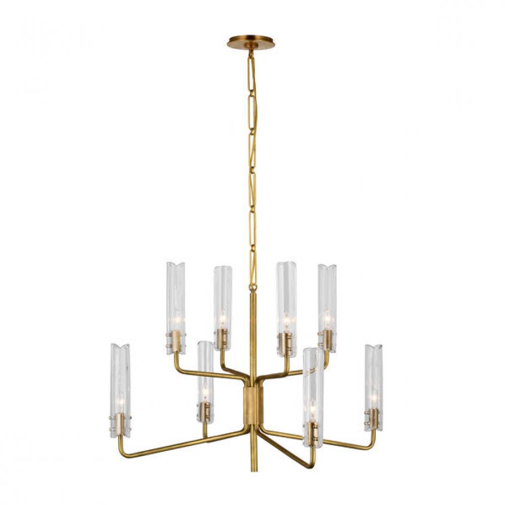 Casoria Medium Two-Tier Chandelier