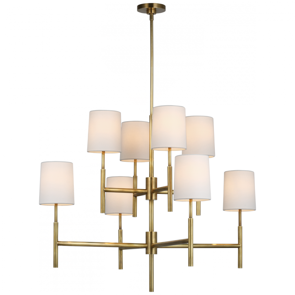 Clarion Large Two Tier Chandelier
