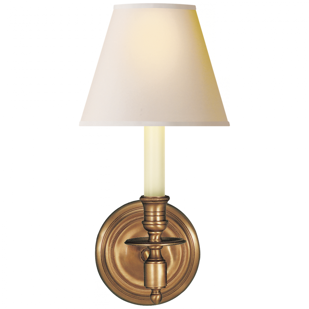 French Single Sconce