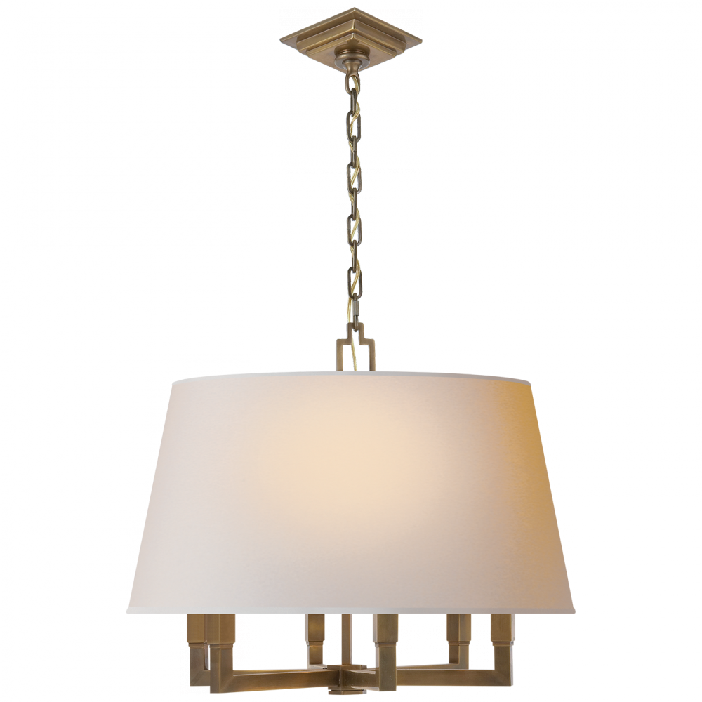 Square Tube Hanging Shade