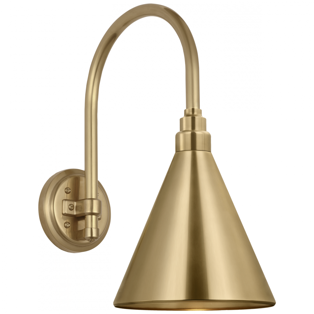 Academy 11" Arched Mack Barn Light