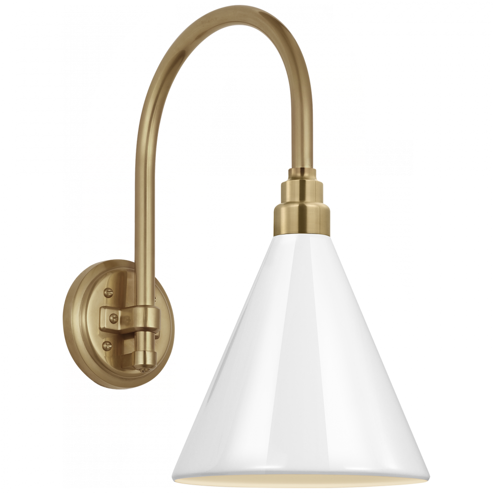 Academy 11" Arched Mack Barn Light