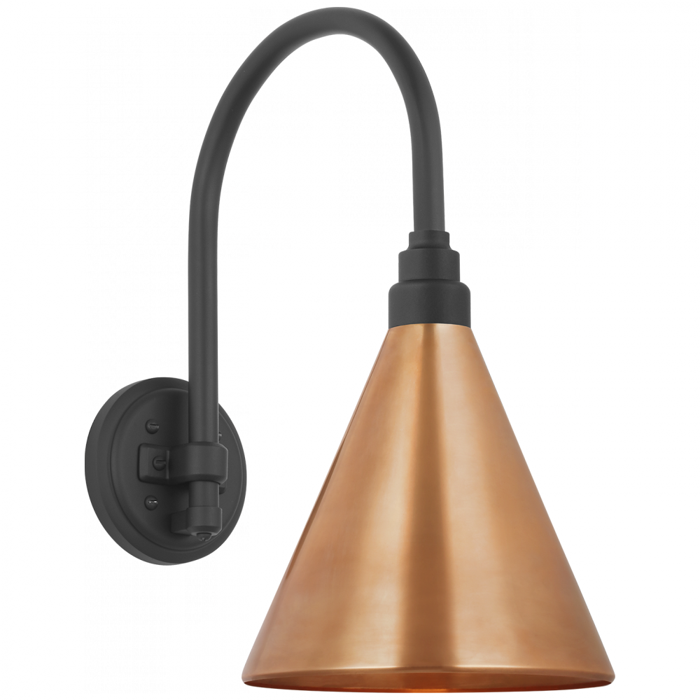 Academy 11" Arched Mack Barn Light