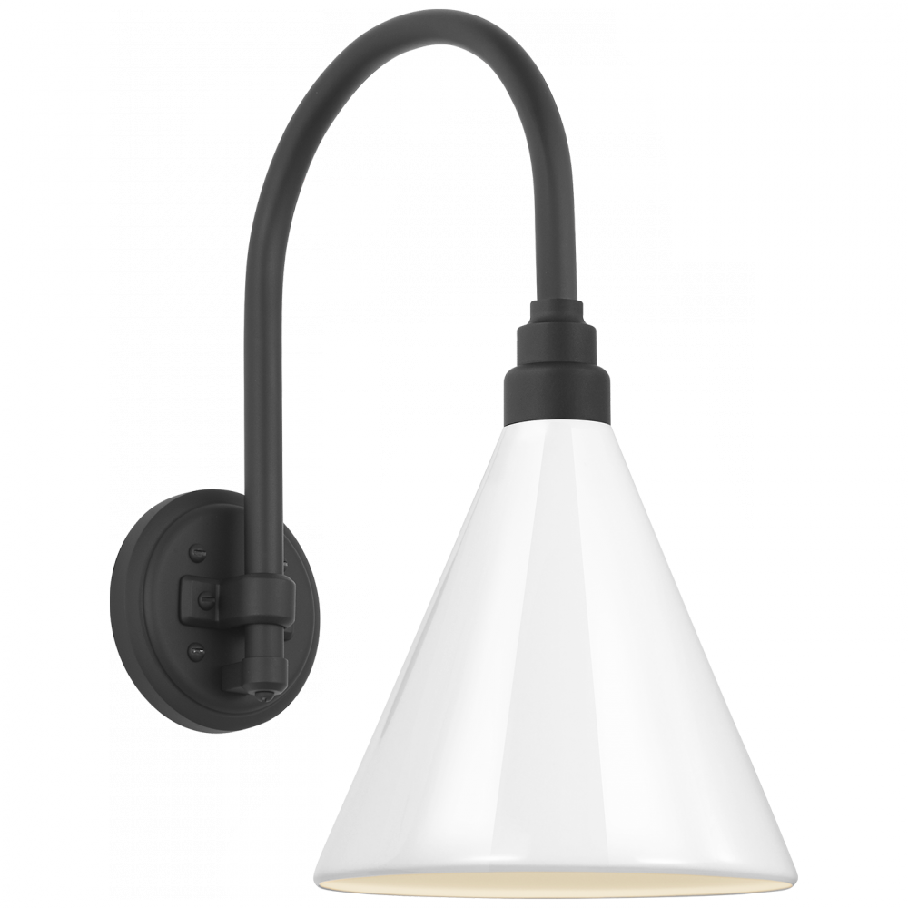 Academy 11" Arched Mack Barn Light