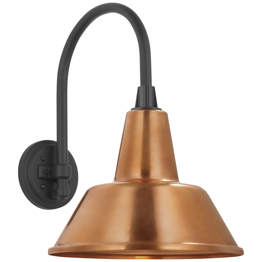 Academy 11" Arched Mack Barn Light