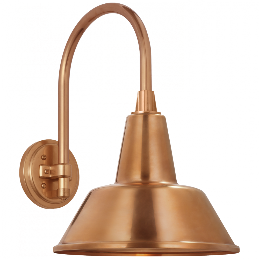 Academy 11" Arched Mack Barn Light