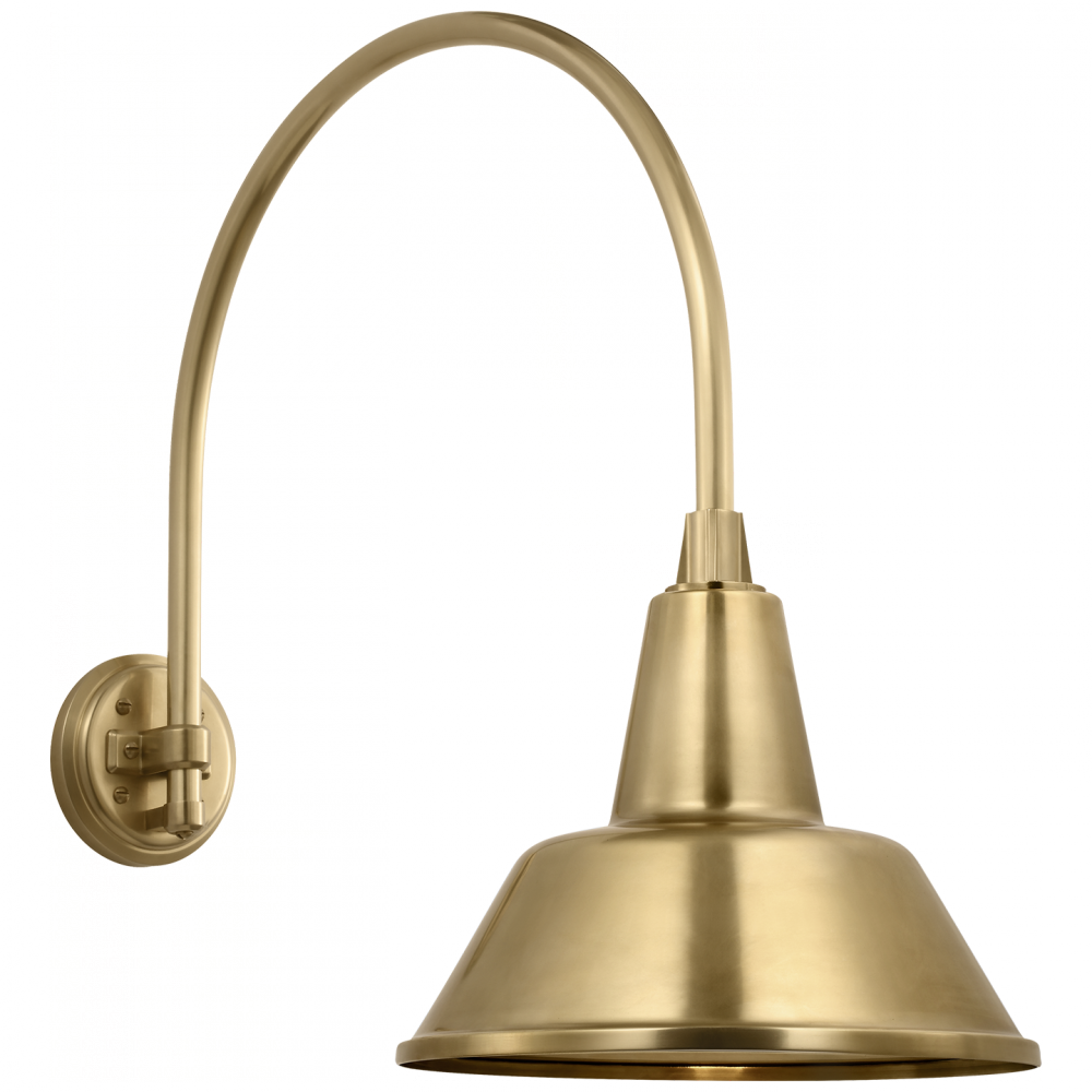 Academy 19.5" Arched Mack Barn Light