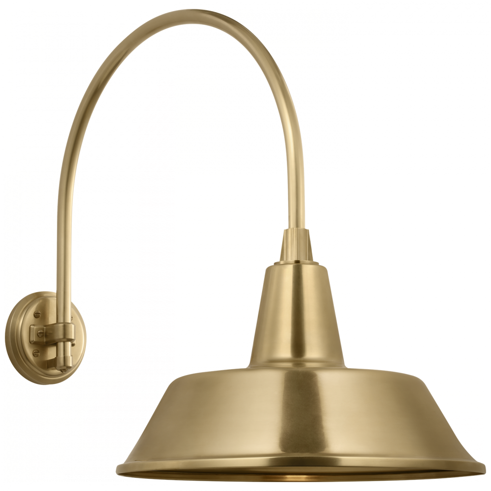 Academy 19.5" Arched Mack Barn Light