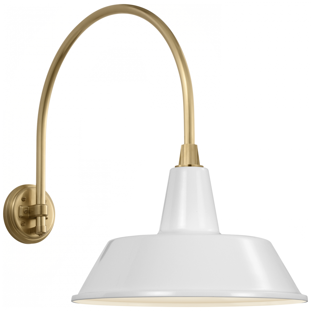 Academy 19.5" Arched Mack Barn Light