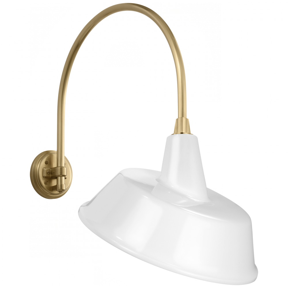 Academy 19.5" Arched Mack Barn Light