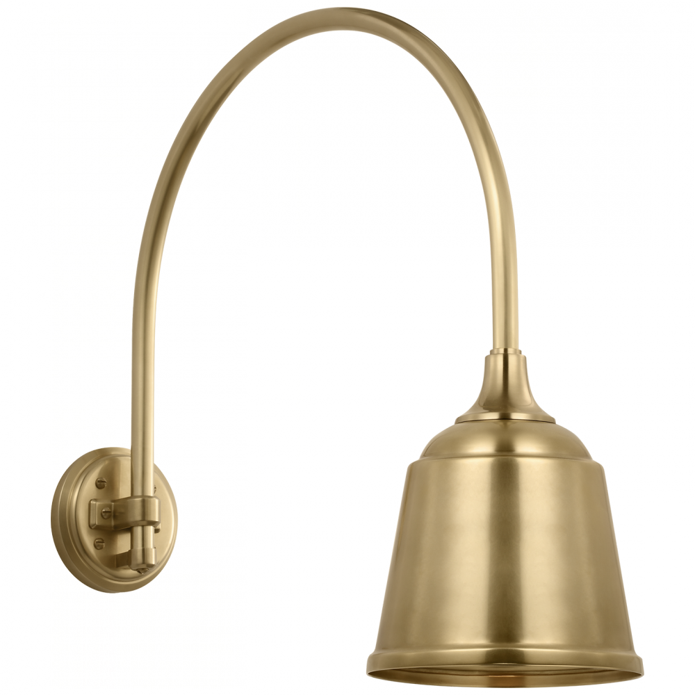 Academy 19.5" Arched Mack Barn Light