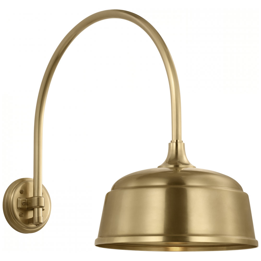 Academy 19.5" Arched Mack Barn Light