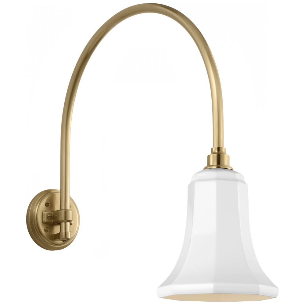 Academy 19.5" Arched Mack Barn Light