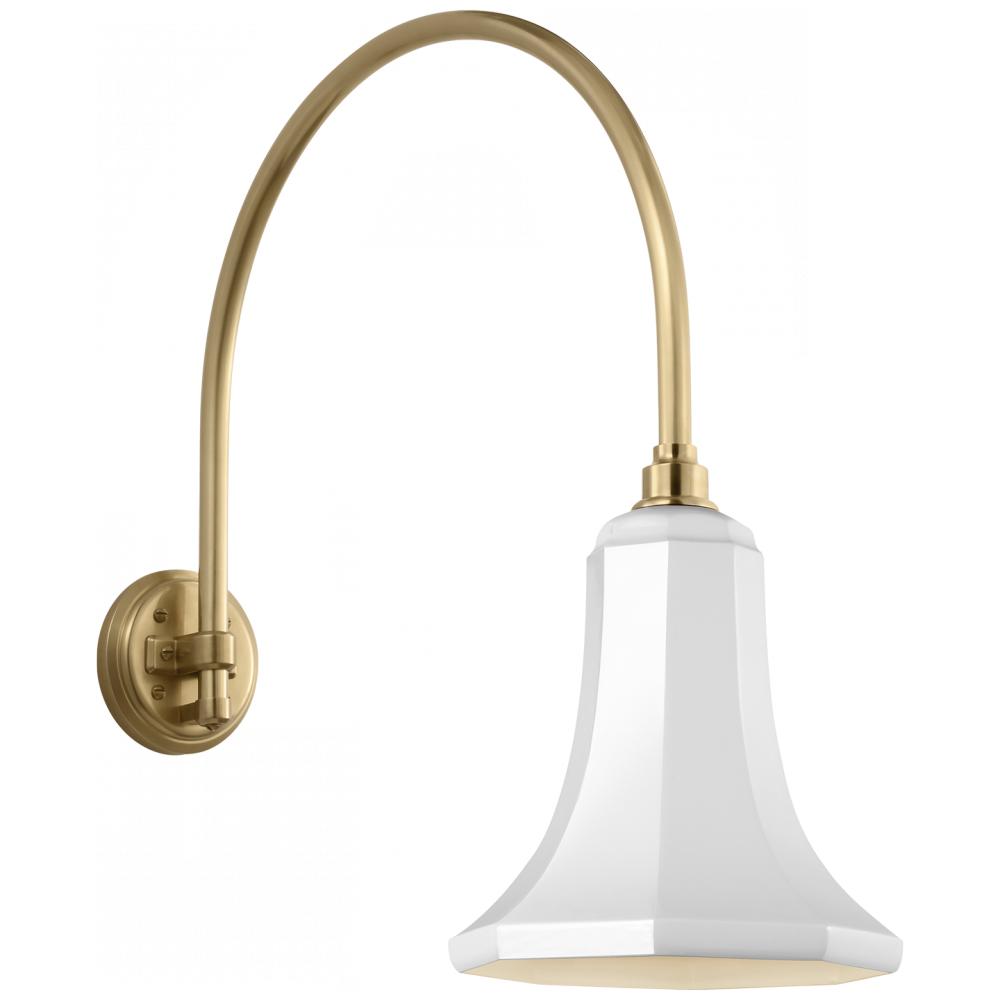 Academy 19.5" Arched Mack Barn Light