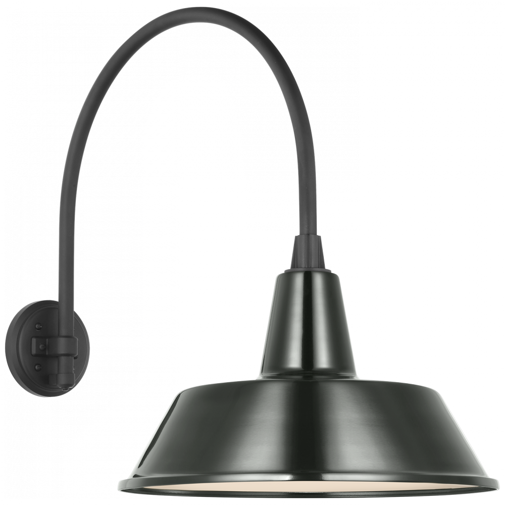 Academy 19.5" Arched Mack Barn Light