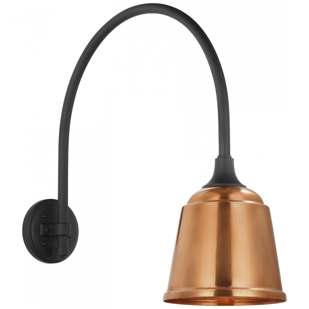 Academy 19.5" Arched Mack Barn Light