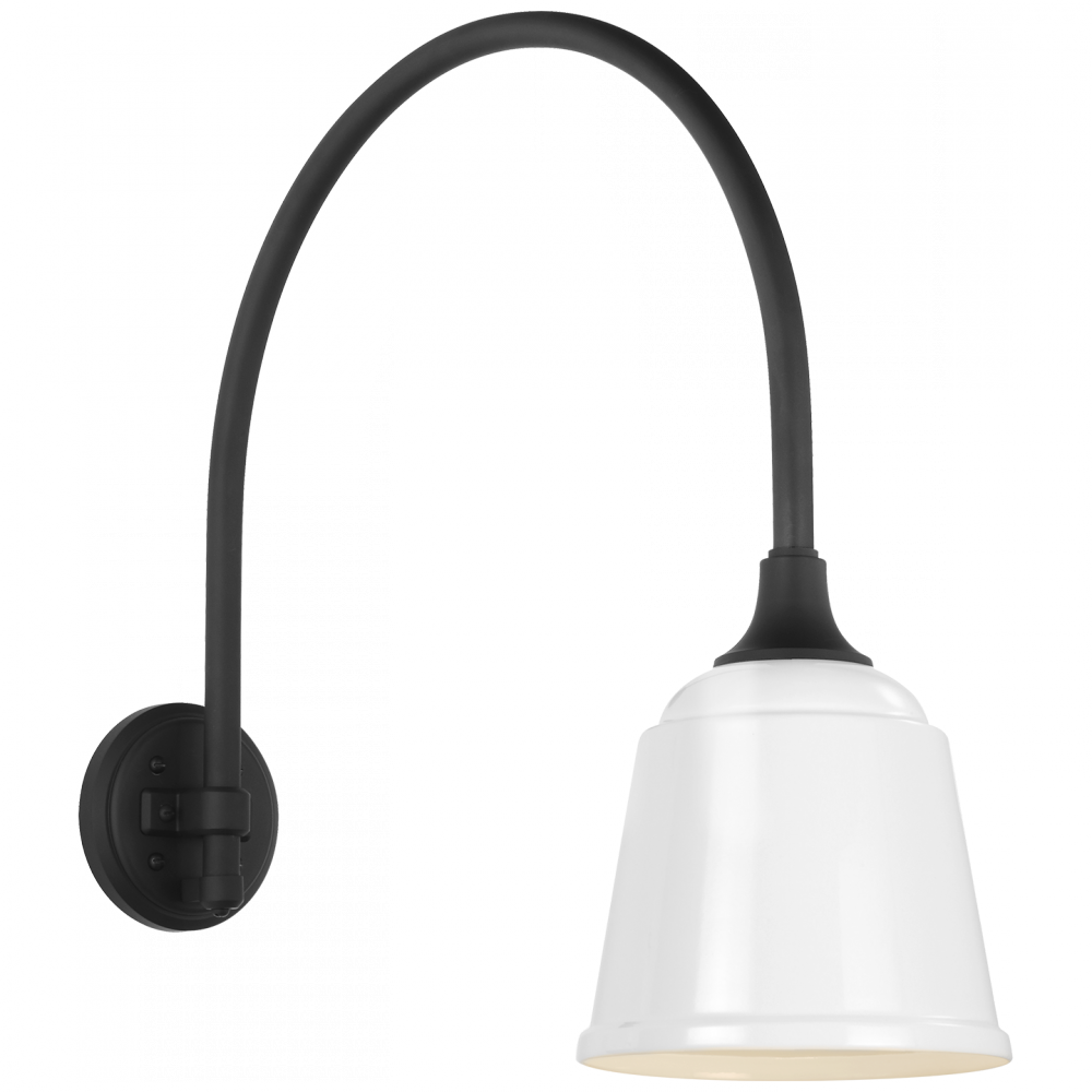 Academy 19.5" Arched Mack Barn Light