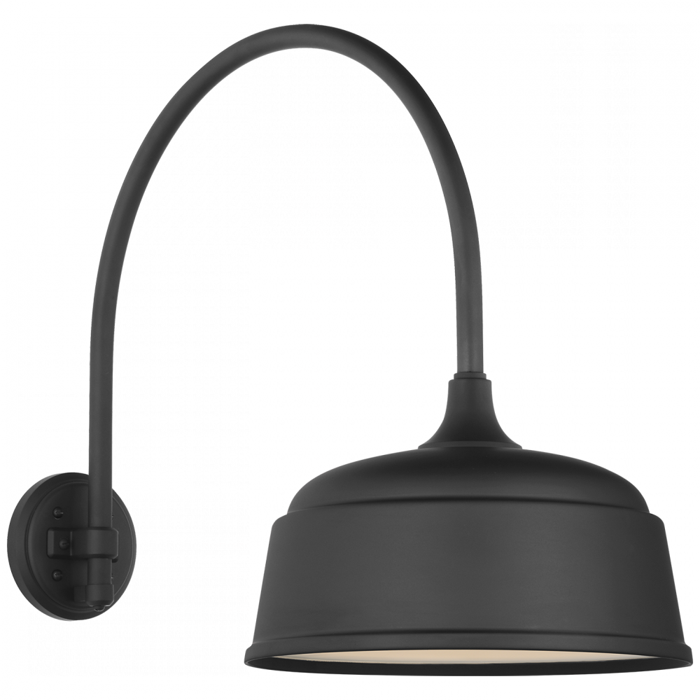 Academy 19.5" Arched Mack Barn Light