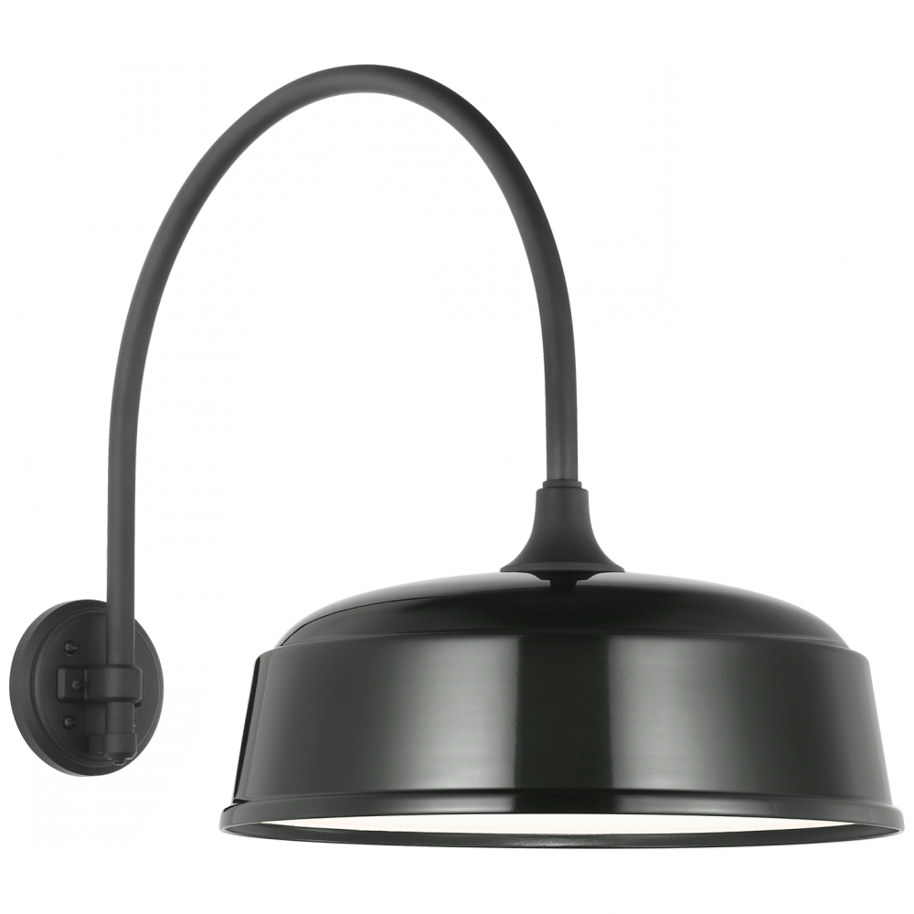 Academy 19.5" Arched Mack Barn Light