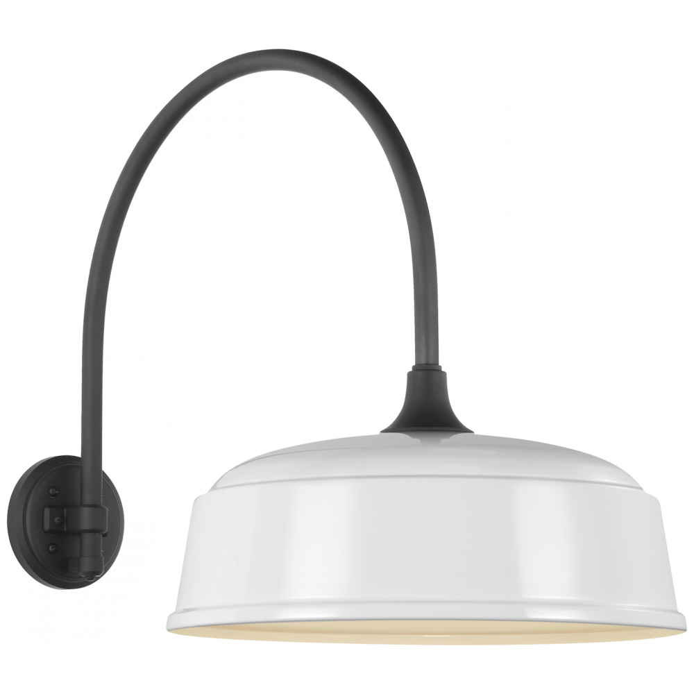Academy 19.5" Arched Mack Barn Light