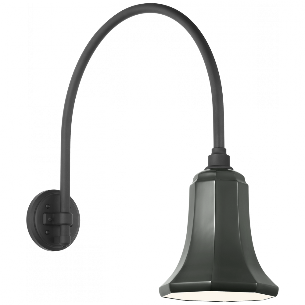 Academy 19.5" Arched Mack Barn Light