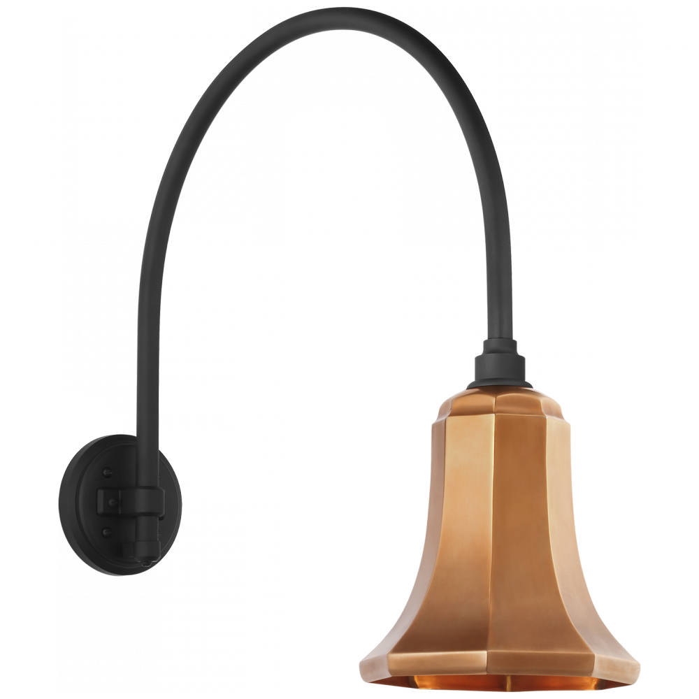 Academy 19.5" Arched Mack Barn Light