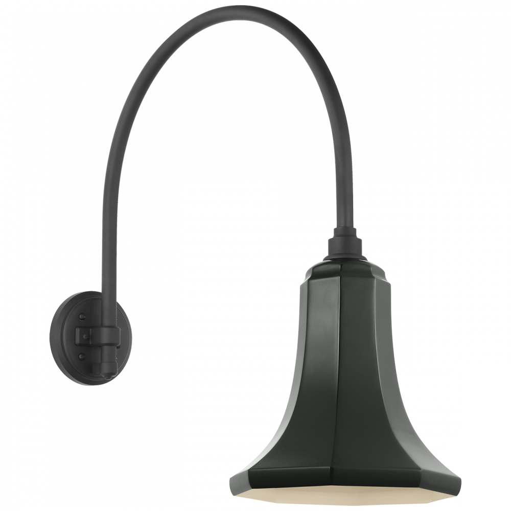 Academy 19.5" Arched Mack Barn Light